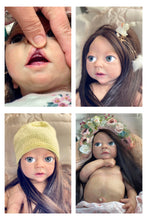 Load image into Gallery viewer, NOT AVAILABLE (price includes hair) full body silicone baby girl Charlotte