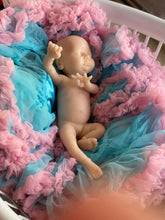 Load image into Gallery viewer, Blank (unpainted) full body silicone kit with arm & leg armatures Gracie (baby girl) in soft blend