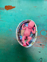 Load image into Gallery viewer, AVAILABLE full body silicone mini baby Lucas in soft blend asleep bald