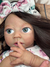 Load image into Gallery viewer, NOT AVAILABLE (price includes hair) full body silicone baby girl Charlotte