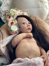 Load image into Gallery viewer, NOT AVAILABLE (price includes hair) full body silicone baby girl Charlotte