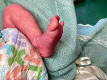 Load image into Gallery viewer, AVAILABLE SOLD OUT Vinyl reborn Gracie Mae  (sculpted by Laura Lee Eagles, brought to life by Nadine Dolotova)