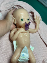 Load image into Gallery viewer, Custom Blank (unpainted) full body silicone premature baby girl kit Amelia (baby girl ) in eco 20