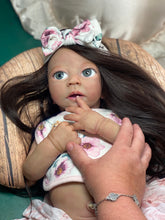 Load image into Gallery viewer, NOT AVAILABLE (price includes hair) full body silicone baby girl Charlotte