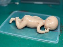 Load image into Gallery viewer, Custom Blank (unpainted) full body silicone mini kit Sallie (baby girl ) in soft blend