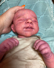 Load image into Gallery viewer, AVAILABLE SOLD OUT LIMITED EDITION Vinyl reborn Pascale full limbs, non gender belly plate sculpted by Joanna Kazmierczak-Pietka