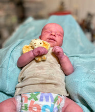 Load image into Gallery viewer, AVAILABLE SOLD OUT LIMITED EDITION Vinyl reborn Pascale full limbs, non gender belly plate sculpted by Joanna Kazmierczak-Pietka