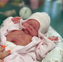 Load image into Gallery viewer, Custom BOO BOO full body silicone kit Minou sleeping in SUPER soft blend