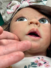 Load image into Gallery viewer, NOT AVAILABLE (price includes hair) full body silicone baby girl Charlotte
