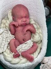 Load image into Gallery viewer, CUSTOM BOO BOO full body silicone kit Moah sleeping in SUPER soft blend