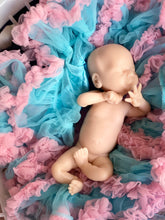 Load image into Gallery viewer, Blank (unpainted) full body silicone kit with arm & leg armatures Gracie (baby girl) in soft blend