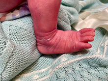 Load image into Gallery viewer, AVAILABLE SOLD OUT Vinyl reborn Gracie Mae  (sculpted by Laura Lee Eagles, brought to life by Nadine Dolotova)