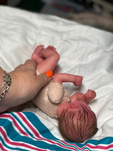 Load image into Gallery viewer, AVAILABLE Reborn vinyl baby Zane by Marita Winters