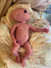Load image into Gallery viewer, Full body silicone fantasy alien 15” baby girl