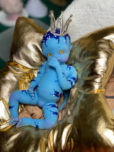 Load image into Gallery viewer, AVAILABLE full body silicone 10” doll Willow (avatar inspired) in soft blend