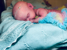 Load image into Gallery viewer, CUSTOM full body silicone kit Isabella sleeping in soft blend with hair