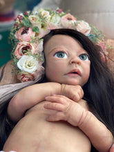 Load image into Gallery viewer, NOT AVAILABLE (price includes hair) full body silicone baby girl Charlotte