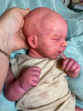 Load image into Gallery viewer, AVAILABLE SOLD OUT LIMITED EDITION Vinyl reborn Pascale full limbs, non gender belly plate sculpted by Joanna Kazmierczak-Pietka