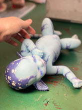 Load image into Gallery viewer, Custom full body silicone avatar inspired baby LILA in soft blend BALD