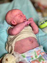 Load image into Gallery viewer, AVAILABLE SOLD OUT LIMITED EDITION Vinyl reborn Pascale full limbs, non gender belly plate sculpted by Joanna Kazmierczak-Pietka