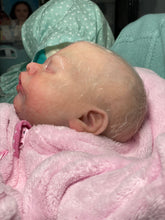 Load image into Gallery viewer, Custom  silicone cuddle baby Harlow (sculpted by Lisa Sylvia), brought to life by Nadine Dolotova