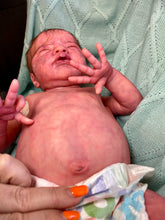 Load image into Gallery viewer, AVAILABLE SOLD OUT Vinyl reborn Gracie Mae  (sculpted by Laura Lee Eagles, brought to life by Nadine Dolotova)