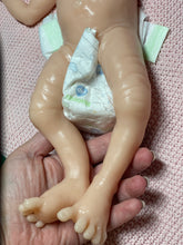 Load image into Gallery viewer, Custom Blank (unpainted) full body silicone premature baby girl kit Amelia (baby girl ) in eco 20