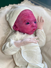 Load image into Gallery viewer, CUSTOM PROTOTYPE silicone cuddle baby Amelia in soft blend (including non gender silicone tummy plate)