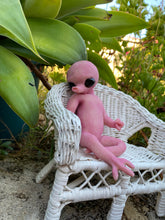 Load image into Gallery viewer, AVAILABLE PROTOTYPE Full body silicone mini baby Alien #3 in super soft blend 11”
