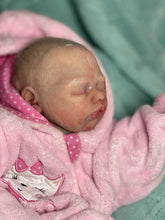Load image into Gallery viewer, Custom  silicone cuddle baby Harlow (sculpted by Lisa Sylvia), brought to life by Nadine Dolotova