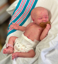 Load image into Gallery viewer, CUSTOM full body silicone girl  Opal in soft blend BALD