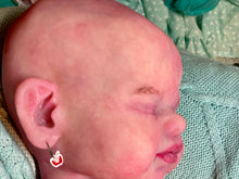 Load image into Gallery viewer, CUSTOM full body silicone kit Isabella sleeping in soft blend with hair