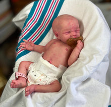 Load image into Gallery viewer, CUSTOM full body silicone girl  Opal in soft blend BALD