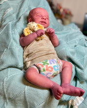 Load image into Gallery viewer, AVAILABLE SOLD OUT LIMITED EDITION Vinyl reborn Pascale full limbs, non gender belly plate sculpted by Joanna Kazmierczak-Pietka