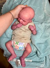 Load image into Gallery viewer, AVAILABLE SOLD OUT LIMITED EDITION Vinyl reborn Pascale full limbs, non gender belly plate sculpted by Joanna Kazmierczak-Pietka