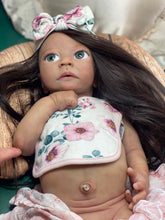 Load image into Gallery viewer, NOT AVAILABLE (price includes hair) full body silicone baby girl Charlotte