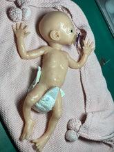 Load image into Gallery viewer, Custom Blank (unpainted) full body silicone premature baby girl kit Amelia (baby girl ) in eco 20