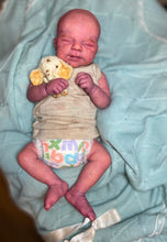 Load image into Gallery viewer, AVAILABLE SOLD OUT LIMITED EDITION Vinyl reborn Pascale full limbs, non gender belly plate sculpted by Joanna Kazmierczak-Pietka