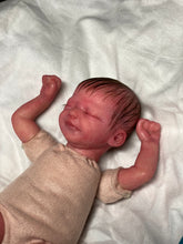 Load image into Gallery viewer, AVAILABLE Reborn vinyl baby Zane by Marita Winters