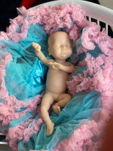 Load image into Gallery viewer, Blank (unpainted) full body silicone kit with arm & leg armatures Gracie (baby girl) in soft blend