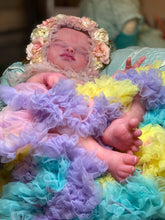 Load image into Gallery viewer, CUSTOM full body silicone kit Isabella sleeping in soft blend with hair