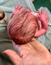 Load image into Gallery viewer, AVAILABLE SOLD OUT Vinyl reborn Gracie Mae  (sculpted by Laura Lee Eagles, brought to life by Nadine Dolotova)