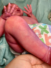 Load image into Gallery viewer, AVAILABLE SOLD OUT Vinyl reborn Gracie Mae  (sculpted by Laura Lee Eagles, brought to life by Nadine Dolotova)