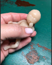 Load image into Gallery viewer, Blank full body silicone PREMATURE baby girl 3.5” (my project “I exist”)