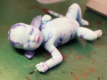 Load image into Gallery viewer, Custom full body silicone avatar inspired baby LILA in soft blend BALD