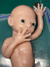 Load image into Gallery viewer, Custom Blank (unpainted) full body silicone premature baby girl kit Amelia (baby girl ) in eco 20
