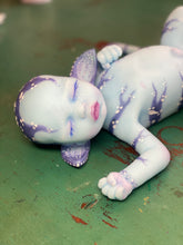 Load image into Gallery viewer, Custom full body silicone avatar inspired baby LILA in soft blend BALD