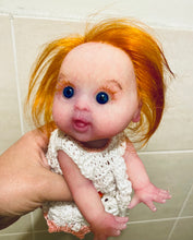 Load image into Gallery viewer, AVAILABLE full body silicone baby girl Layla in super soft blend with arm armature