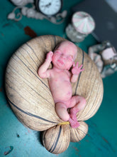 Load image into Gallery viewer, CUSTOM full body silicone baby Gracie (baby girl) in soft blend with armatures