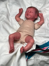 Load image into Gallery viewer, AVAILABLE Reborn vinyl baby Zane by Marita Winters